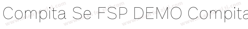 Compita Se FSP DEMO Compita BoldmiB字体转换